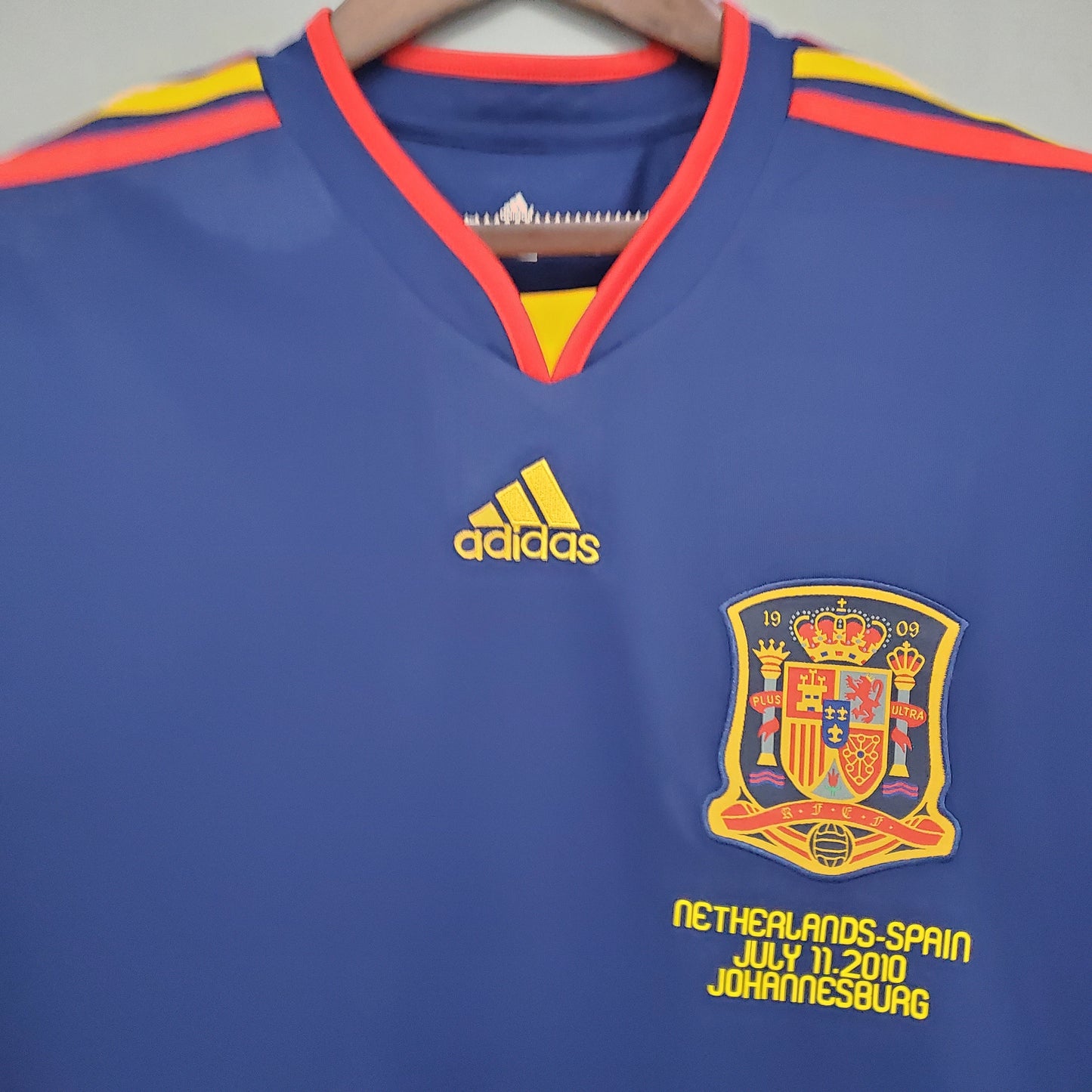 Spain Cesc Fabregasetro 10 Retro Away Soccer Jersey World Cup 2010