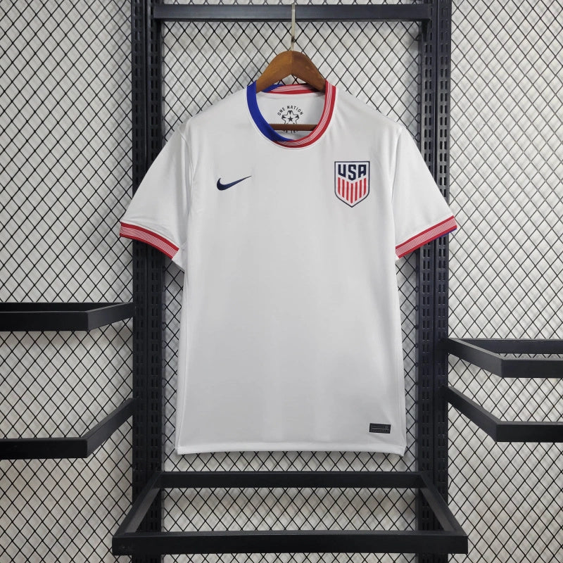 USA Christian Pulisic 10 Home Soccer Jersey 2024/25