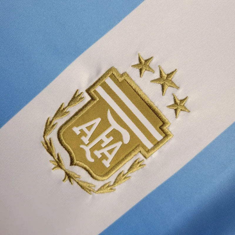 Women's Argentina Julián Álvarez 9 Home Soccer Jersey 2024/25