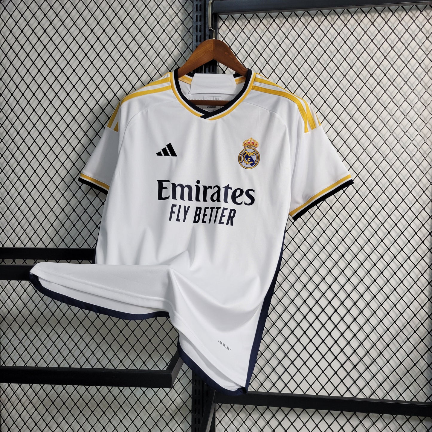 Real Madrid Kylian Mbappé 9 Home Soccer Jersey 2023/24