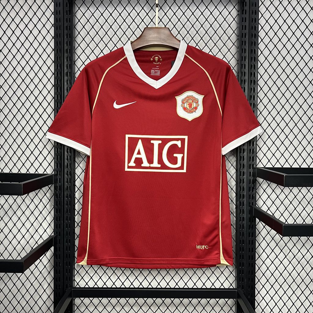 Manchester United Cristiano Ronaldo 7 Retro Home Soccer Jersey 2006-2007