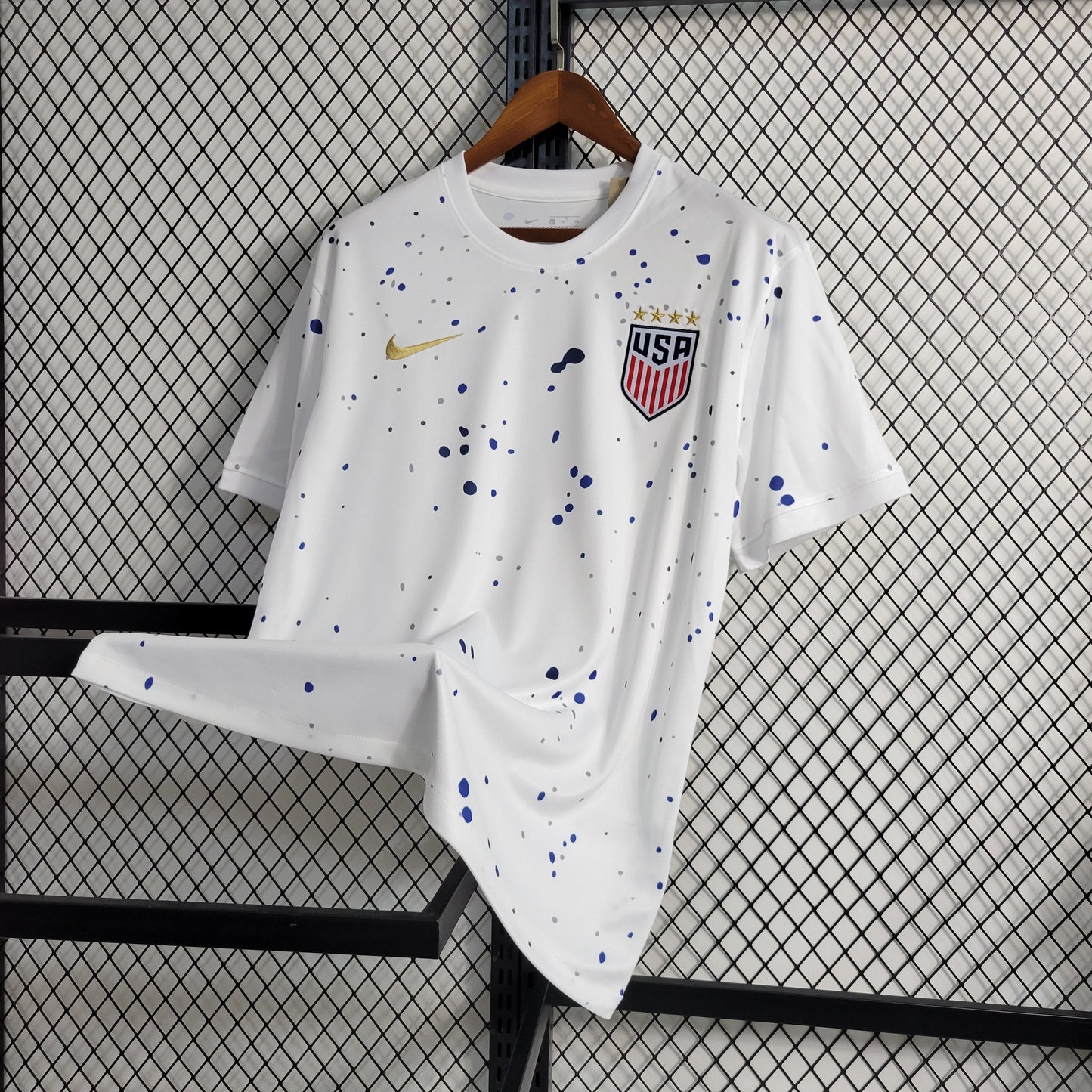 USA Women's Naomi Girma 4 Home Soccer Jersey World Cup 2023