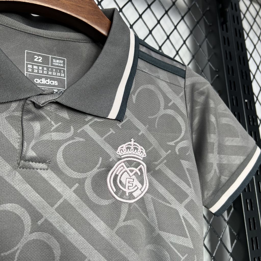 Real Madrid Cristiano Ronaldo 7 Third Kids Soccer Jersey 2024/25
