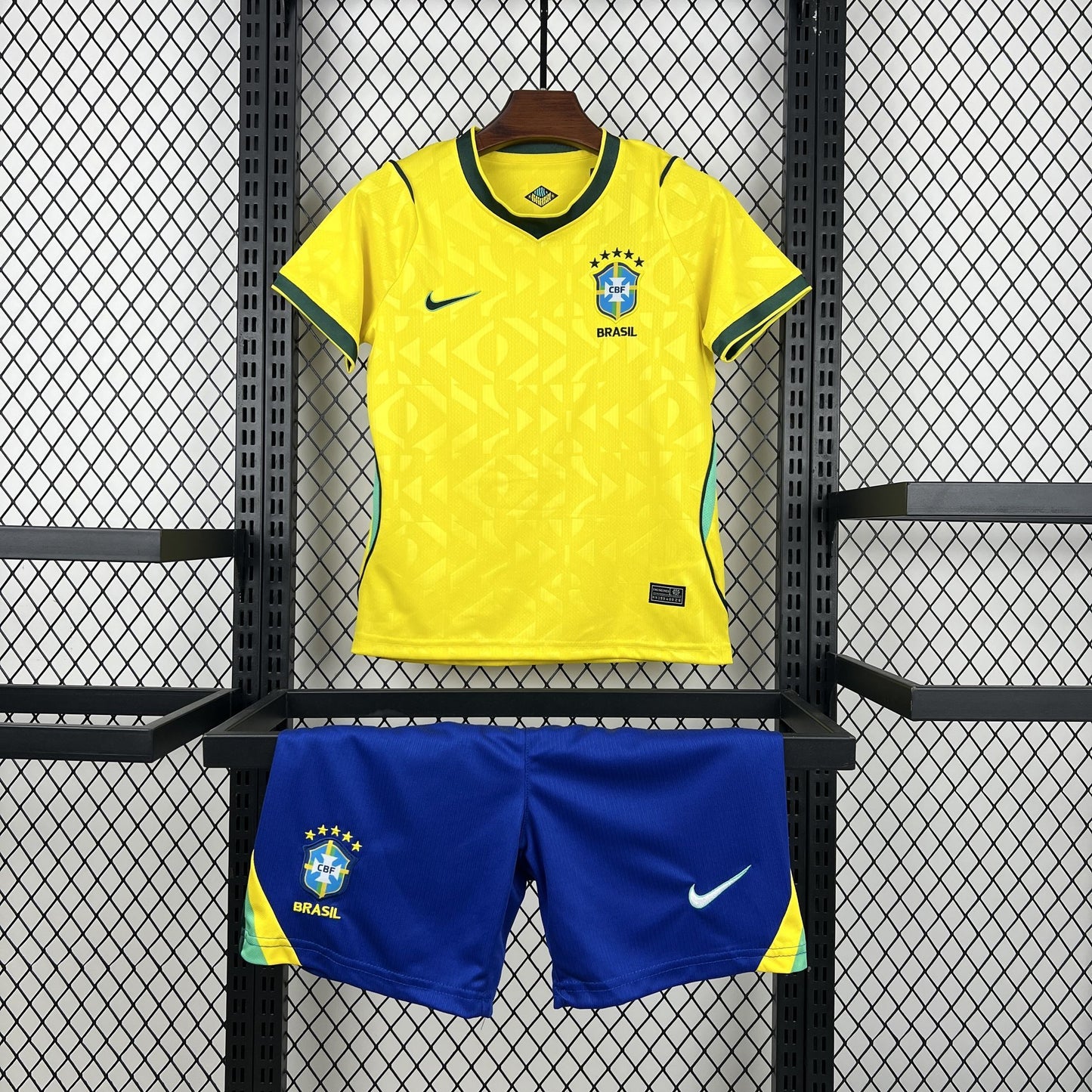 Brazil Kids Home Soccer Jersey World Cup 2026