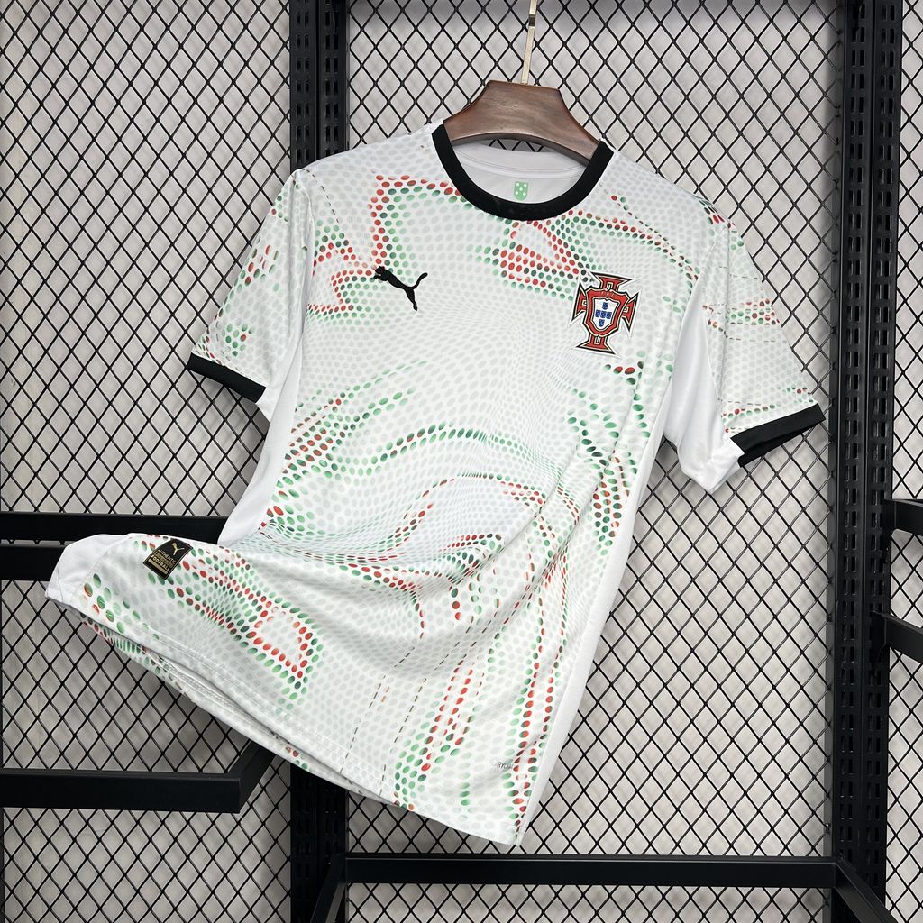 Portugal Ruben Neves 18 Away Soccer Jersey 2025/26