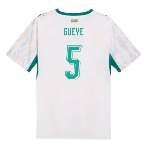 Senegal Idrissa Gueye 5 Home Soccer Jersey World Cup 2026