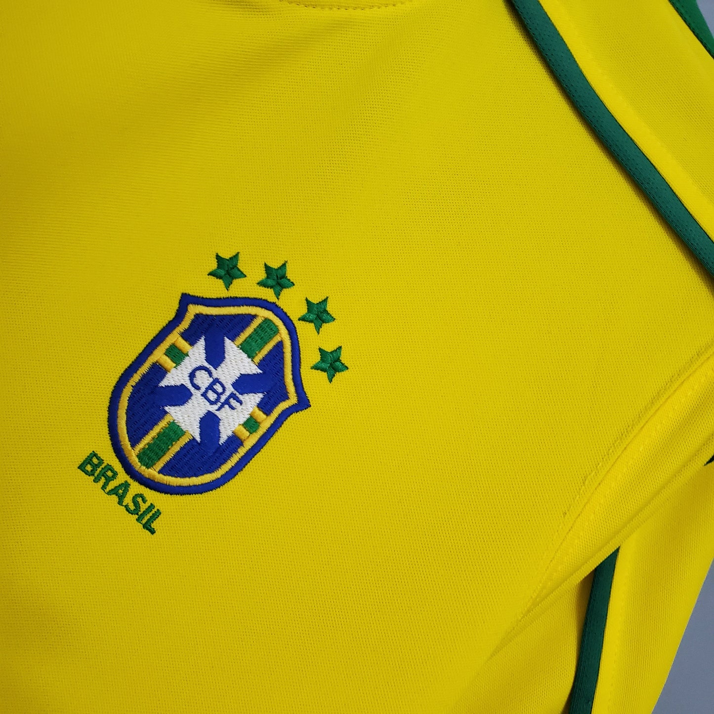 Brazil Ronaldo 9 Home Retro Soccer Jersey World Cup 1998