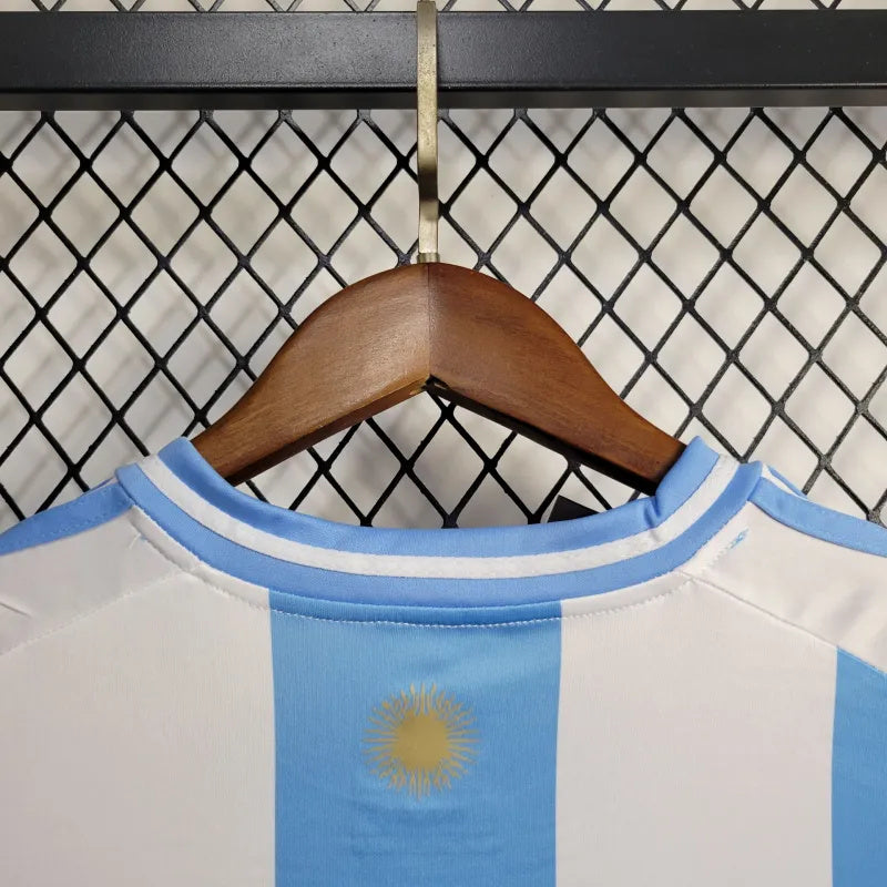 Women's Argentina Lionel Messi 10 Home Soccer Jersey 2024/25