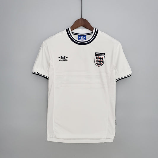 England Retro Home Soccer Jersey Euro Cup 2000