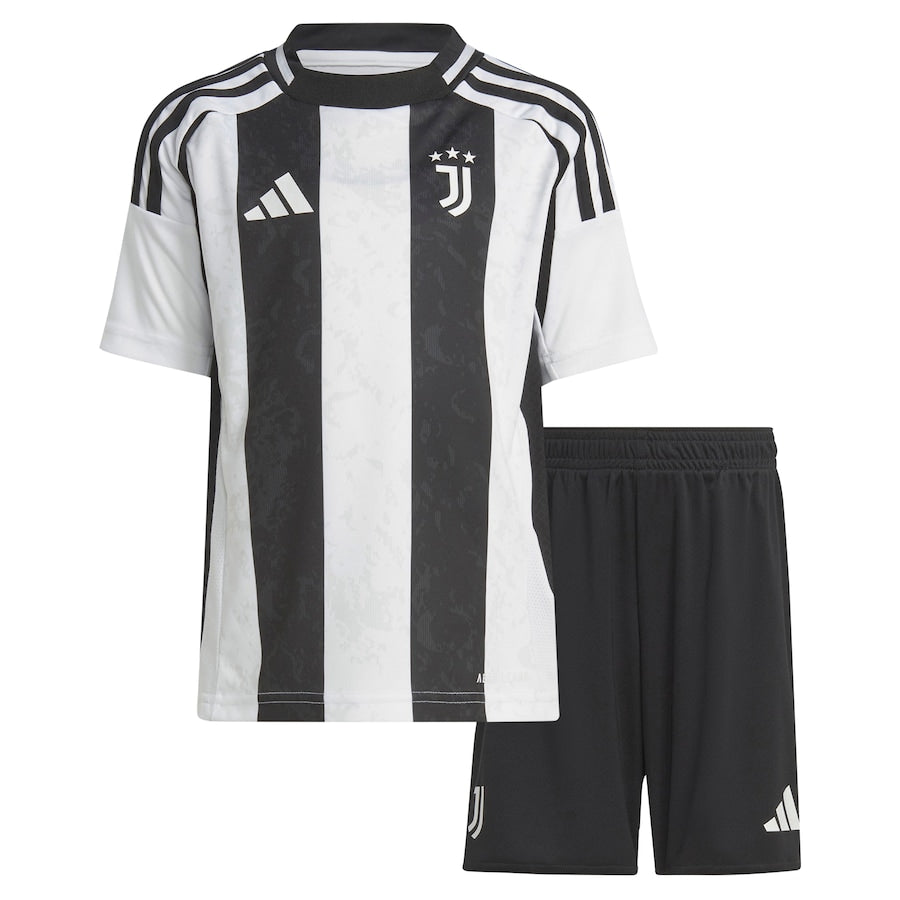 Juventus Kenan Yildiz 15 Kids Home Soccer Jersey 2024/25