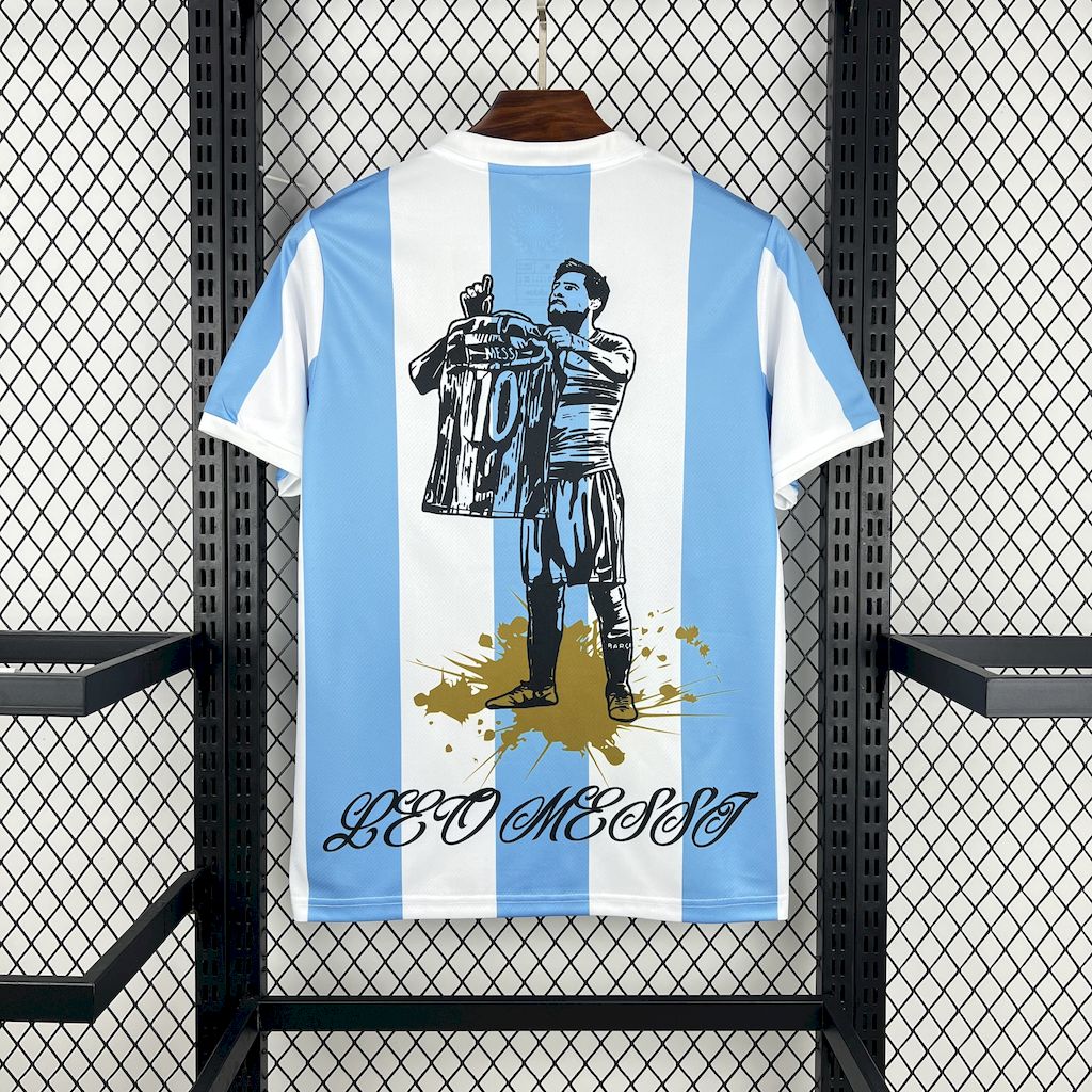 Argentina Lionel Messi 50th Anniversary Special Edition Soccer Jersey 2024-2025