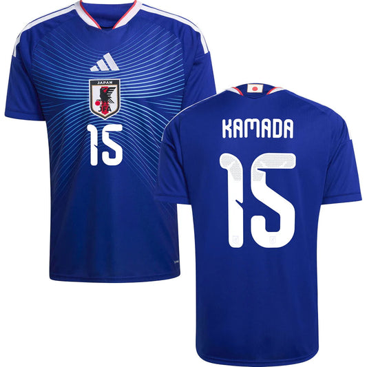 Japan Daichi Kamada 15 Home Soccer Jersey World Cup 2026