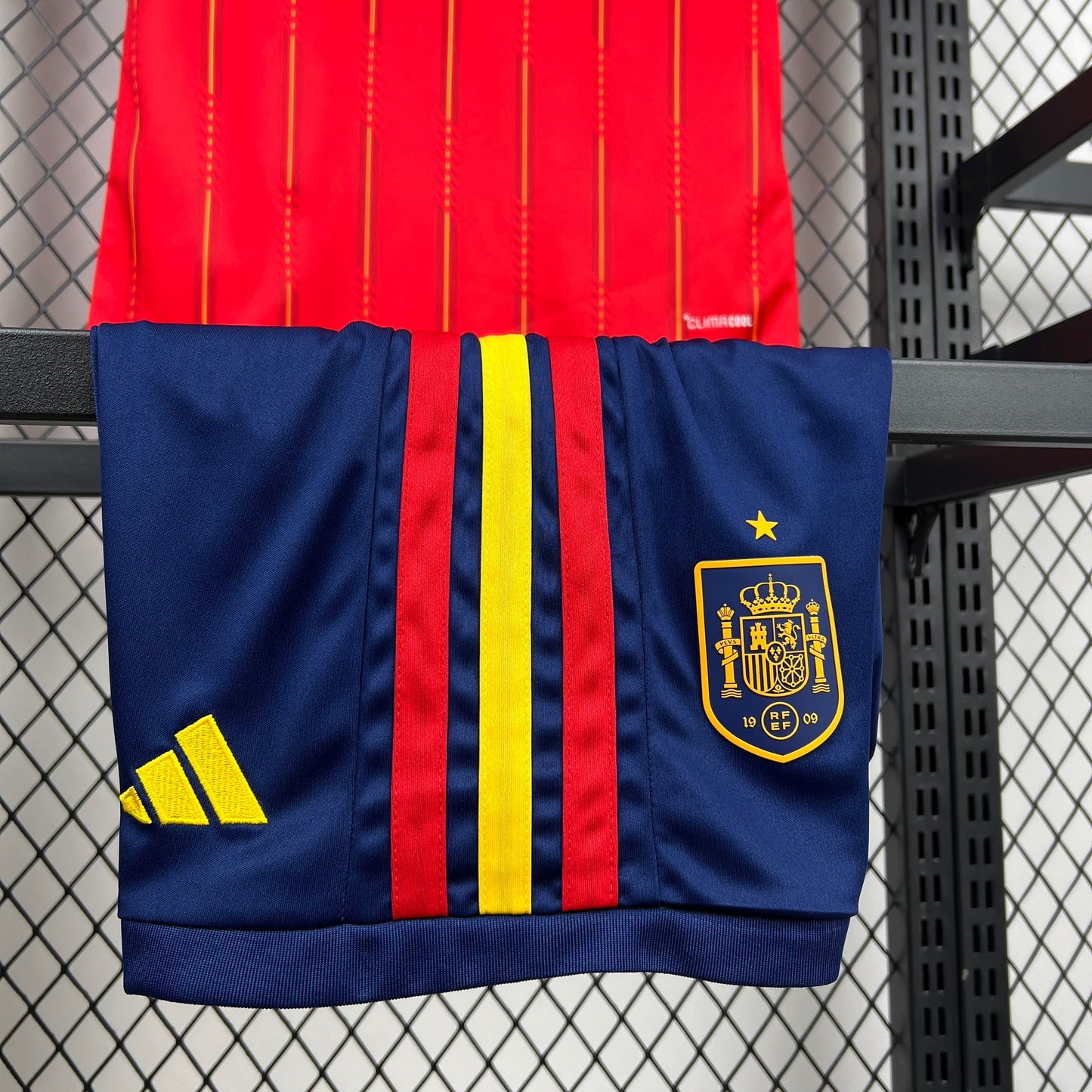 Spain Kids Home Soccer Jersey World Cup 2026