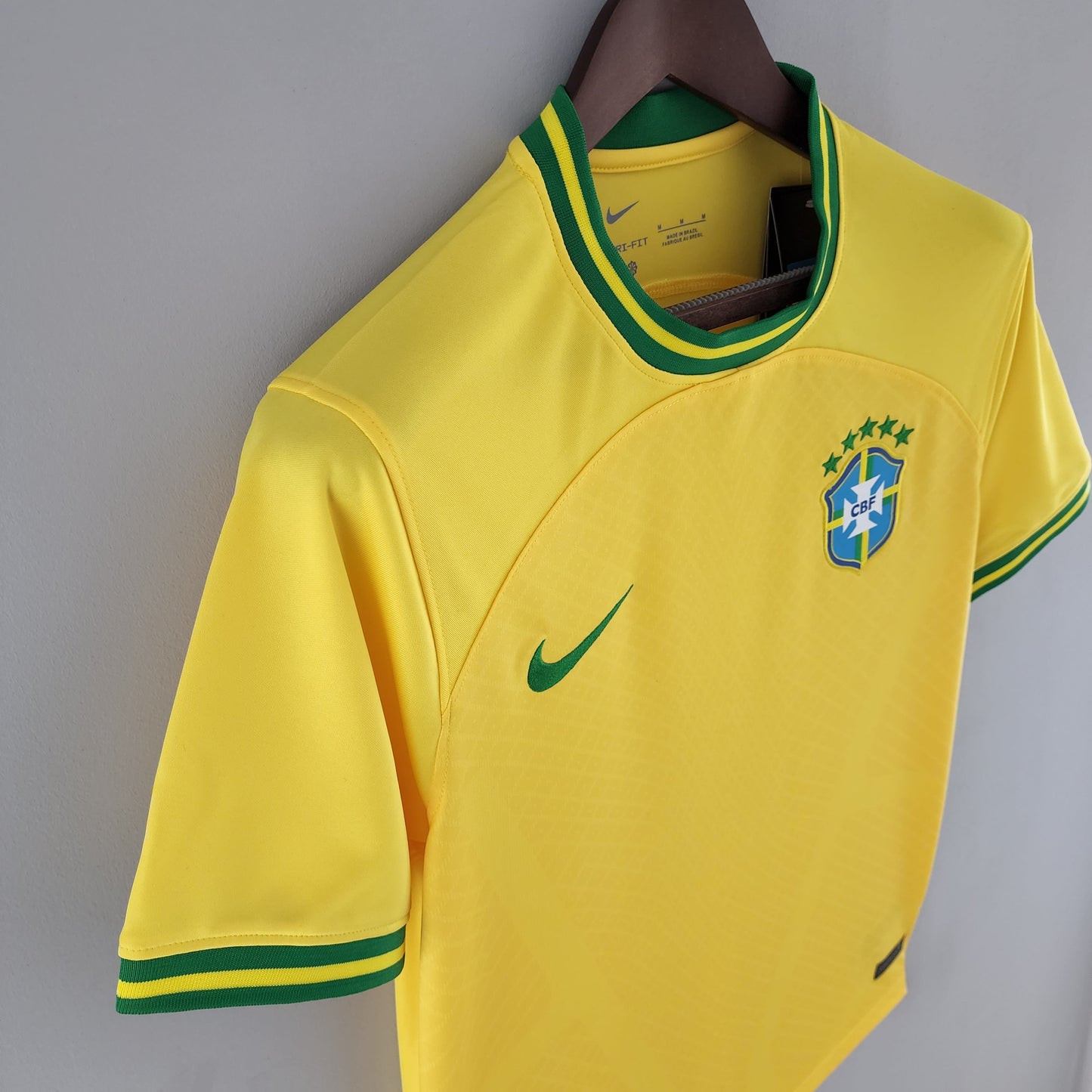 Brazil Concept Soccer Jersey 2022/23 - Yellow