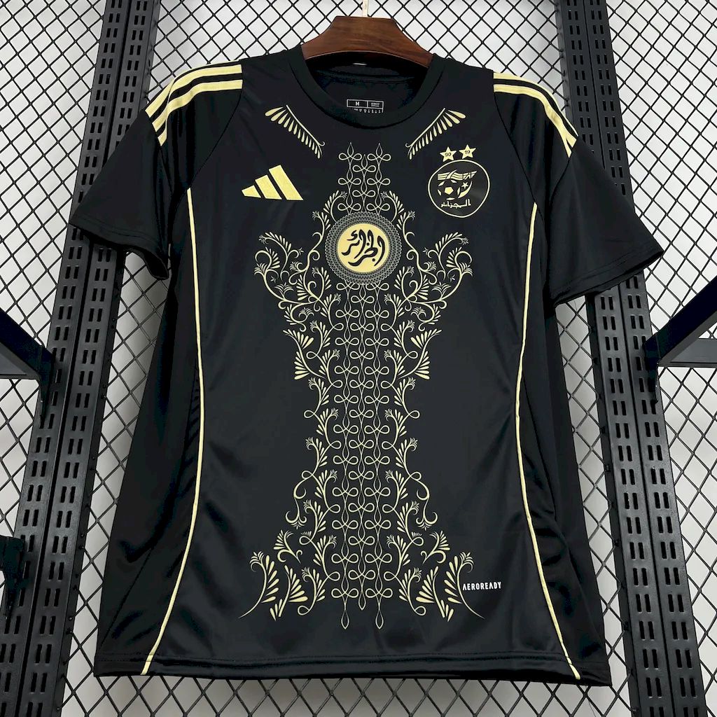 Algeria x Karakou Special Edition Soccer Jersey 2024/25 - Black