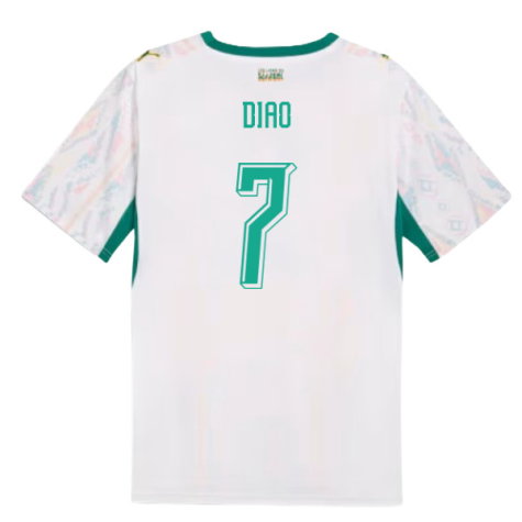 Senegal Assane Diao 7 Home Soccer Jersey World Cup 2026