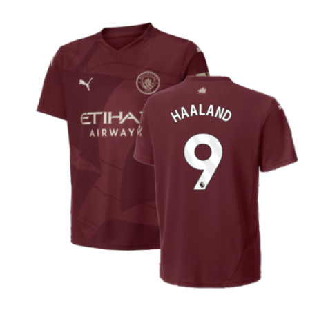 Manchester City Erling Haaland 9 Third Soccer Jersey 2024/25