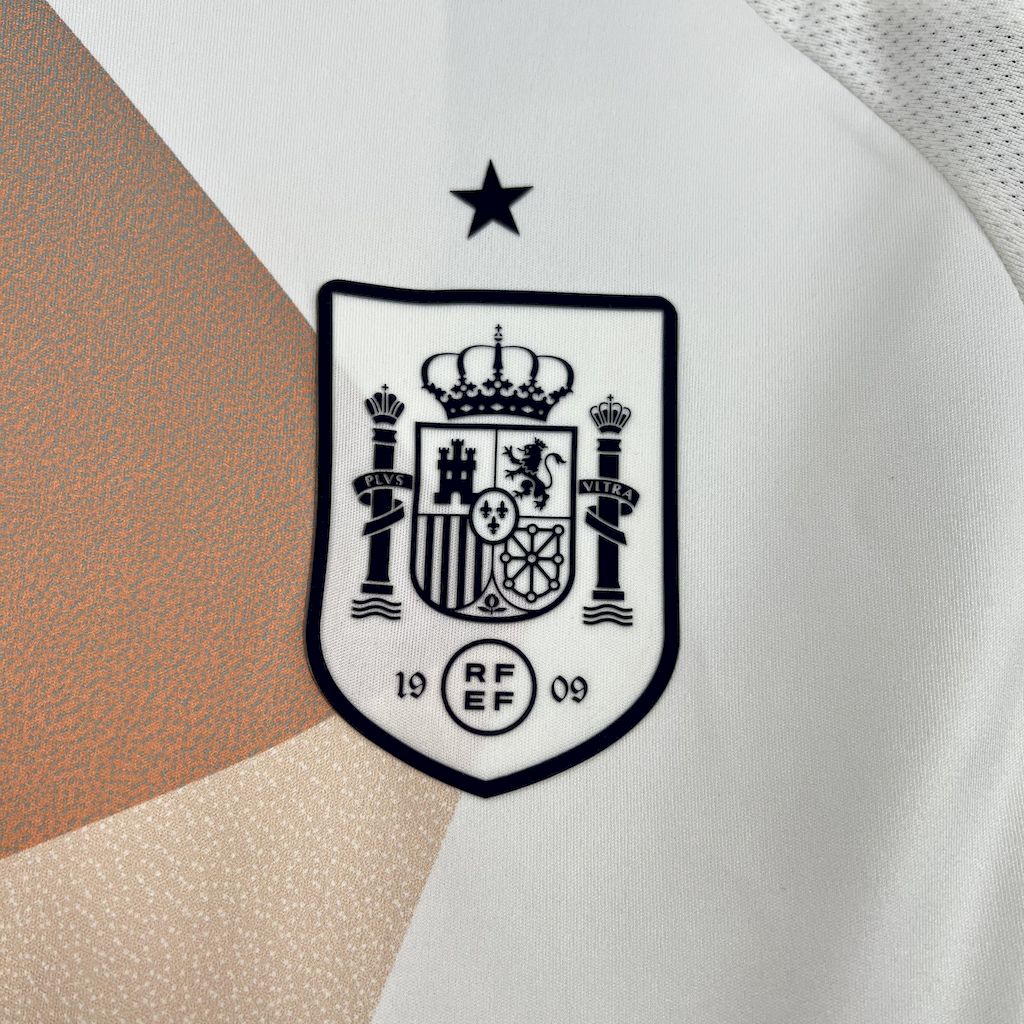 Spain Away Soccer Jersey UEFA Women's Euro 2025