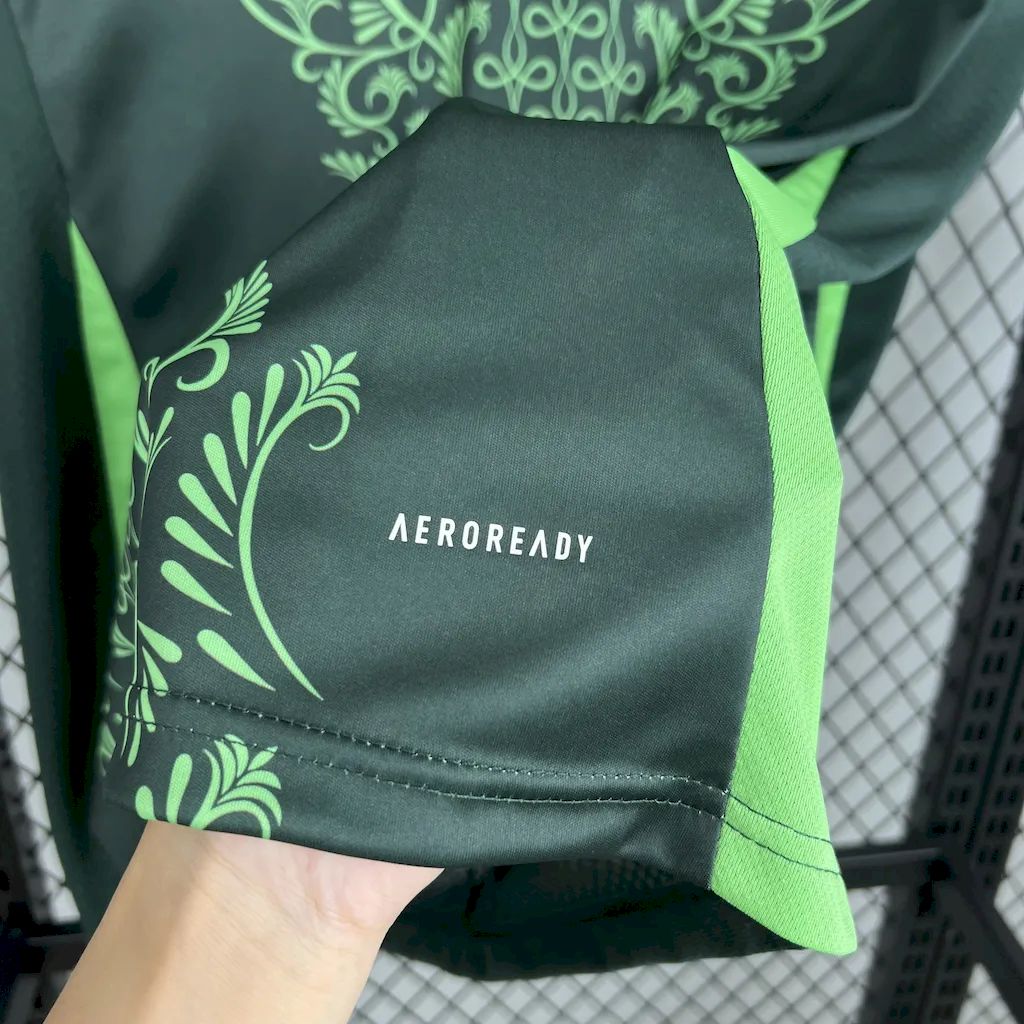Algeria Ramy Bensebaini 21 Away Soccer Jersey 2024/25