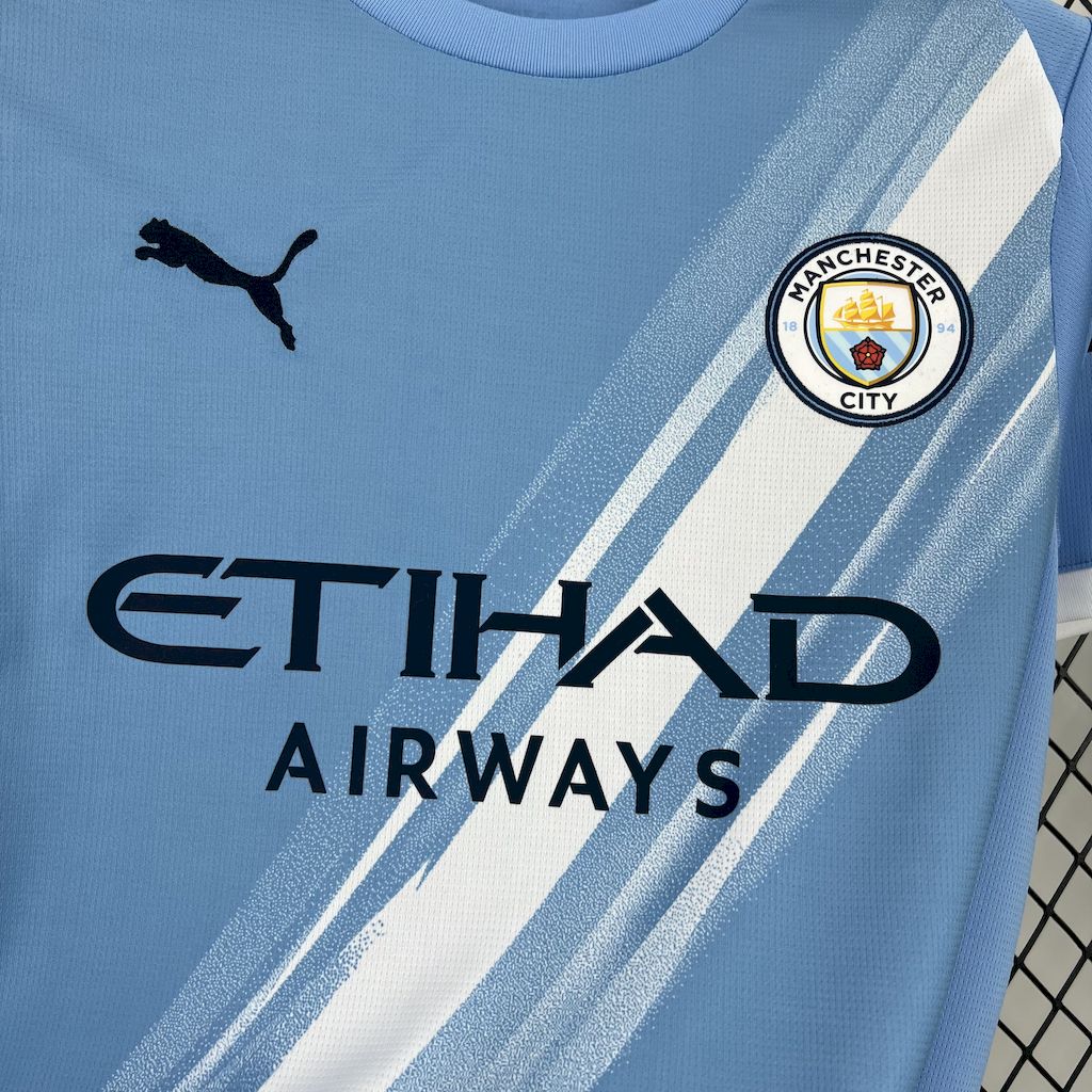 Manchester City Erling Haaland 9 Home Soccer Jersey 2025-2026
