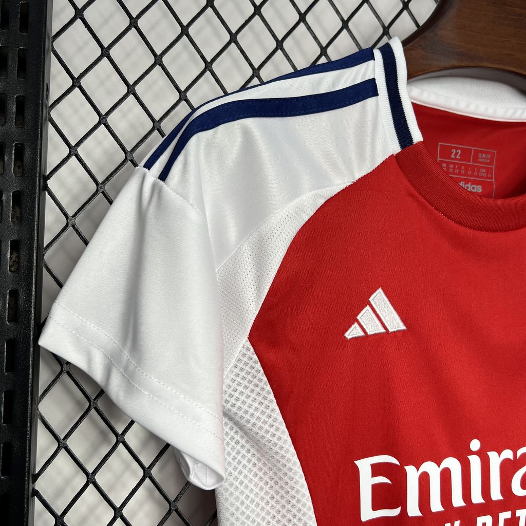 Arsenal Declan Rice 41 Kids Home Soccer Jersey 2024/25