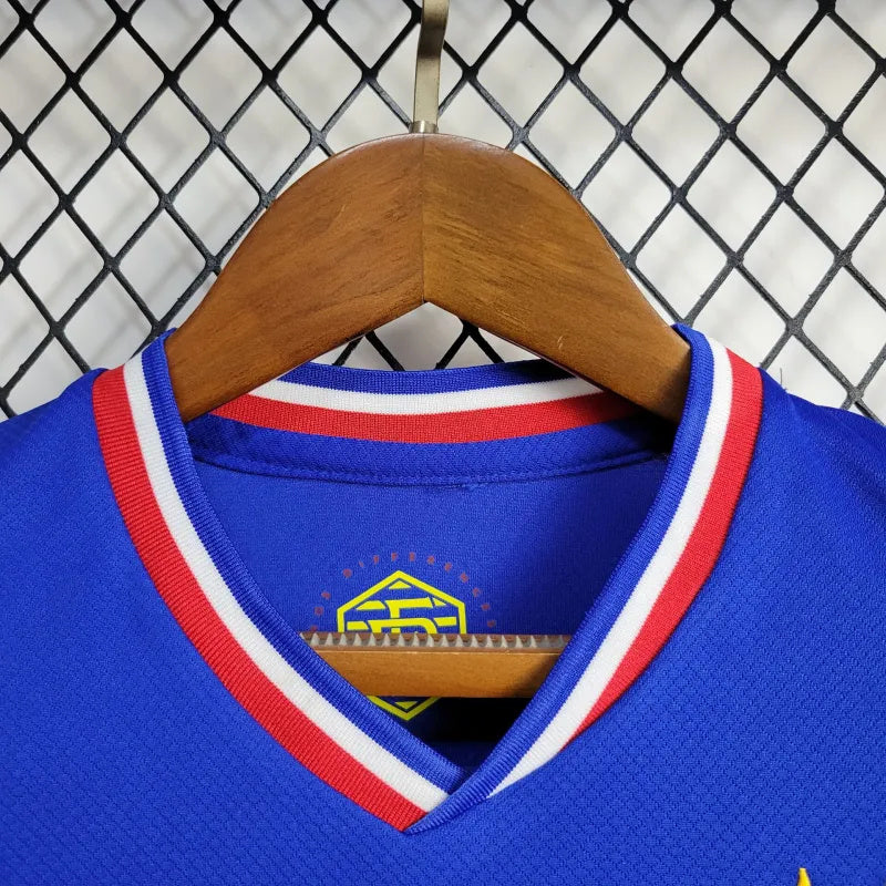 France Theo Hernández 22 Kids Home Soccer Jersey Euro 2024