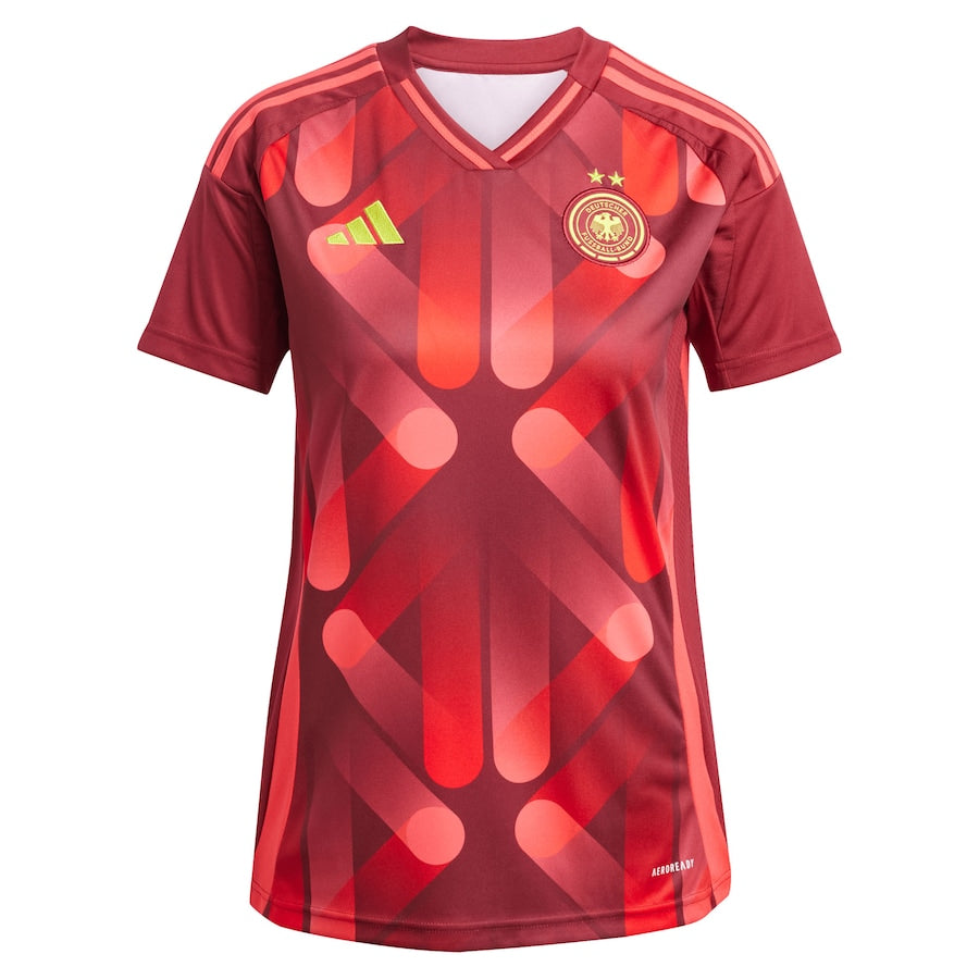 Germany Sarai Linder 2 Women's Away Soccer Jersey Euro 2025