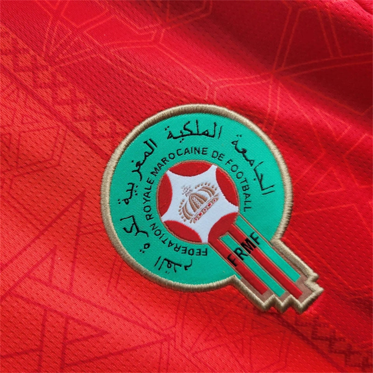 Morocco Nordin Amrabat 4 Home Soccer Jersey 2024/25