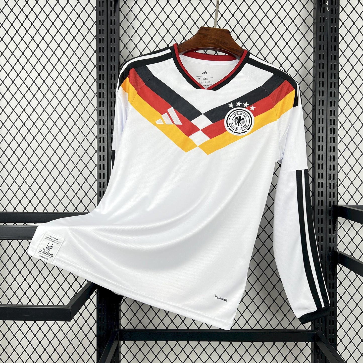 Germany Jamal Musiala 10 Long Sleeve Home Soccer Jersey World Cup 2026