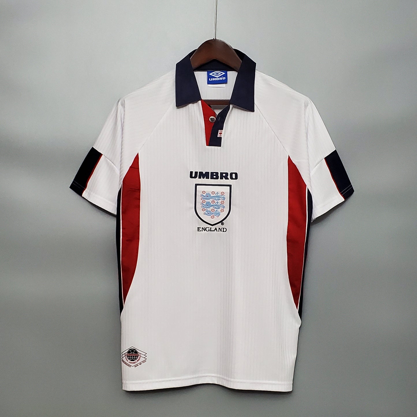 England David Beckham 7 Retro Home Soccer Jersey World Cup 1998