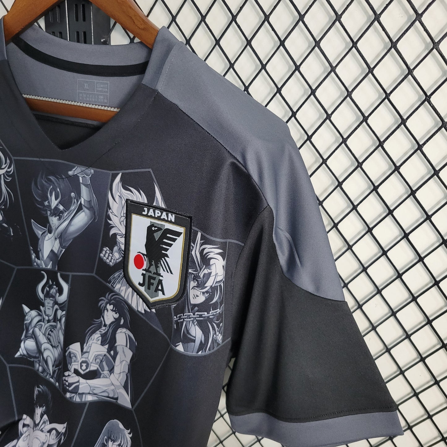Japan Anime Saint Limited Edition Soccer Jersey 2023/24 - Black