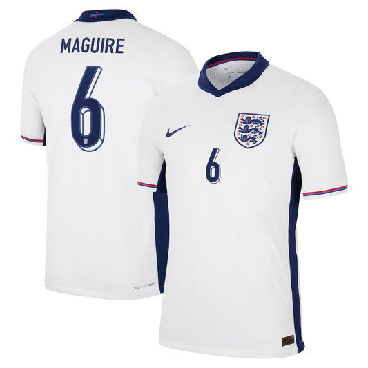 England Harry Maguire 6 Home Soccer Jersey Euro 2024