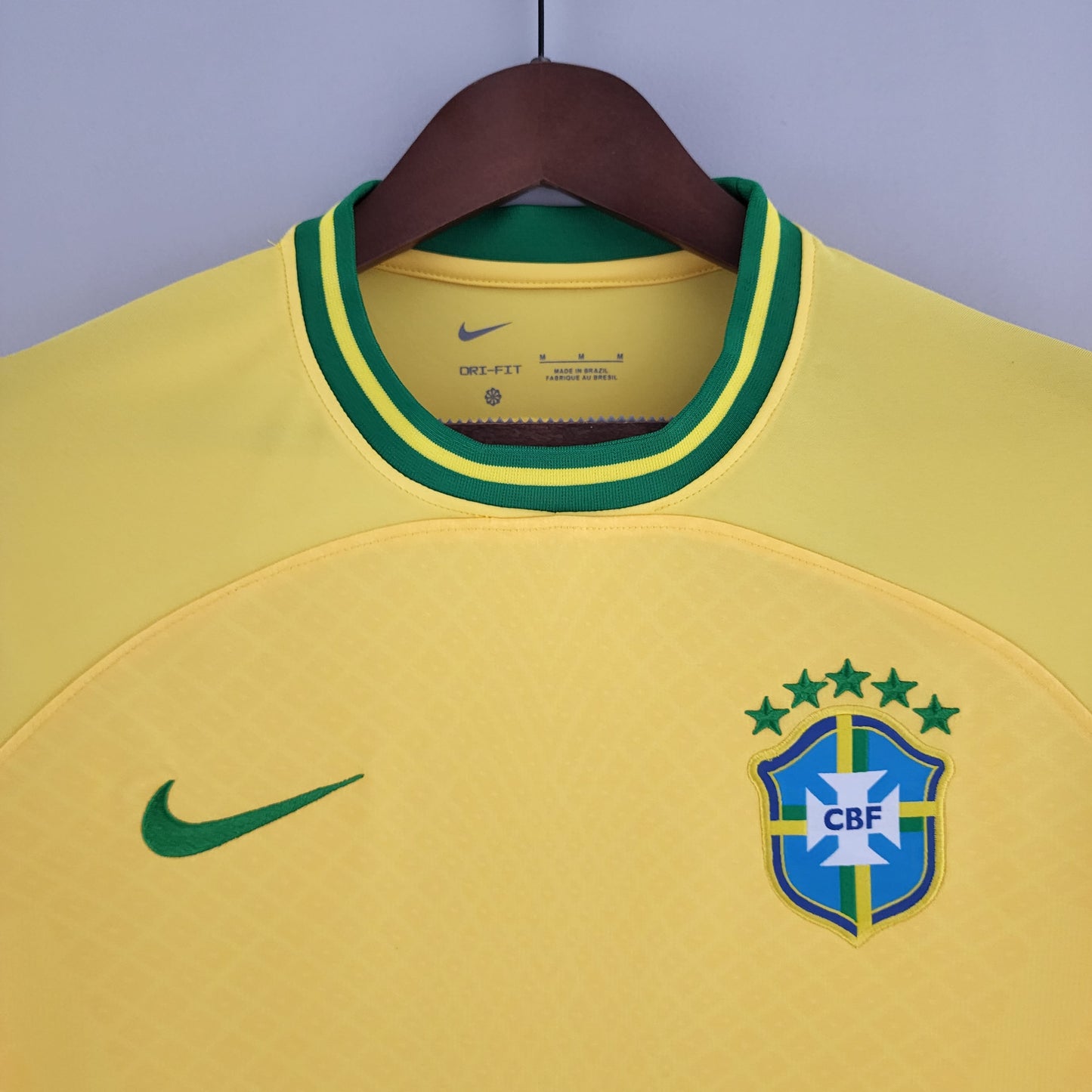Brazil Concept Soccer Jersey 2022/23 - Yellow