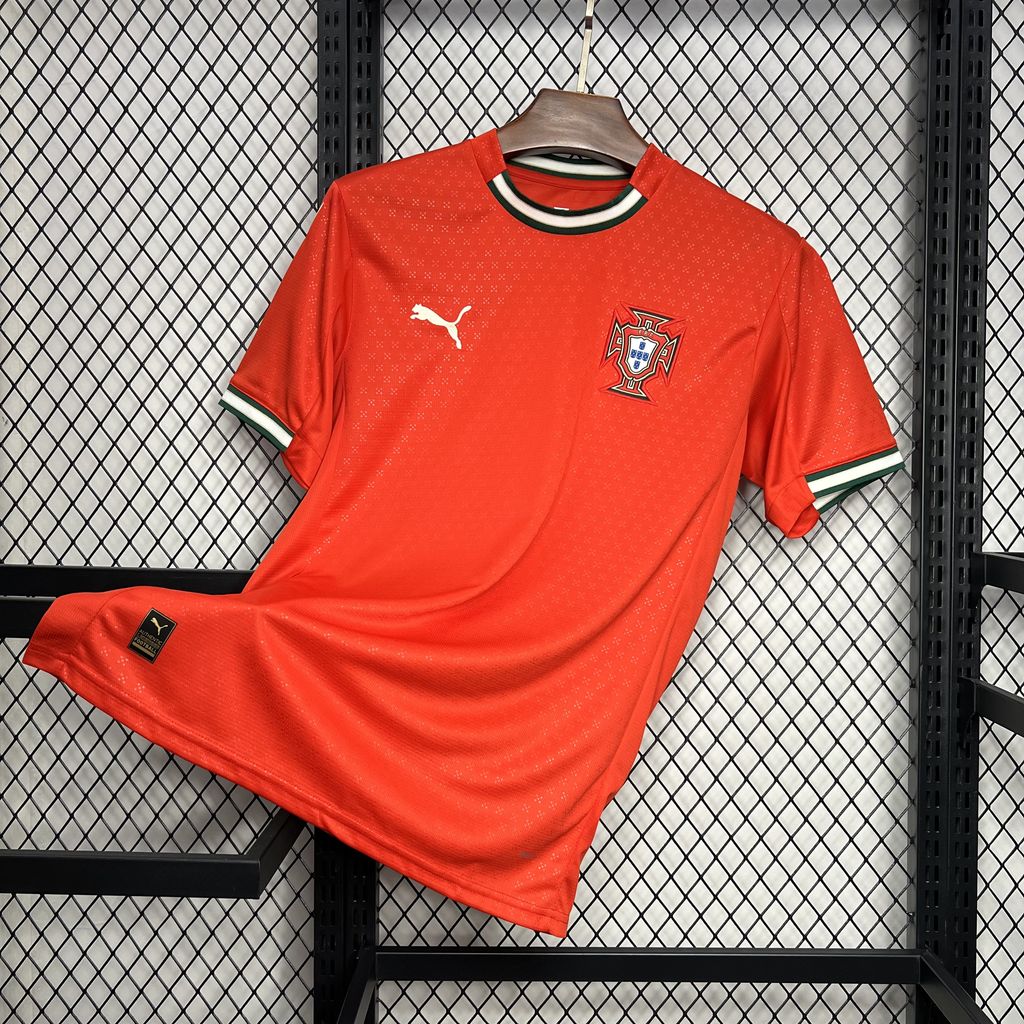 Portugal João Neves 15 Home Soccer Jersey 2025/26