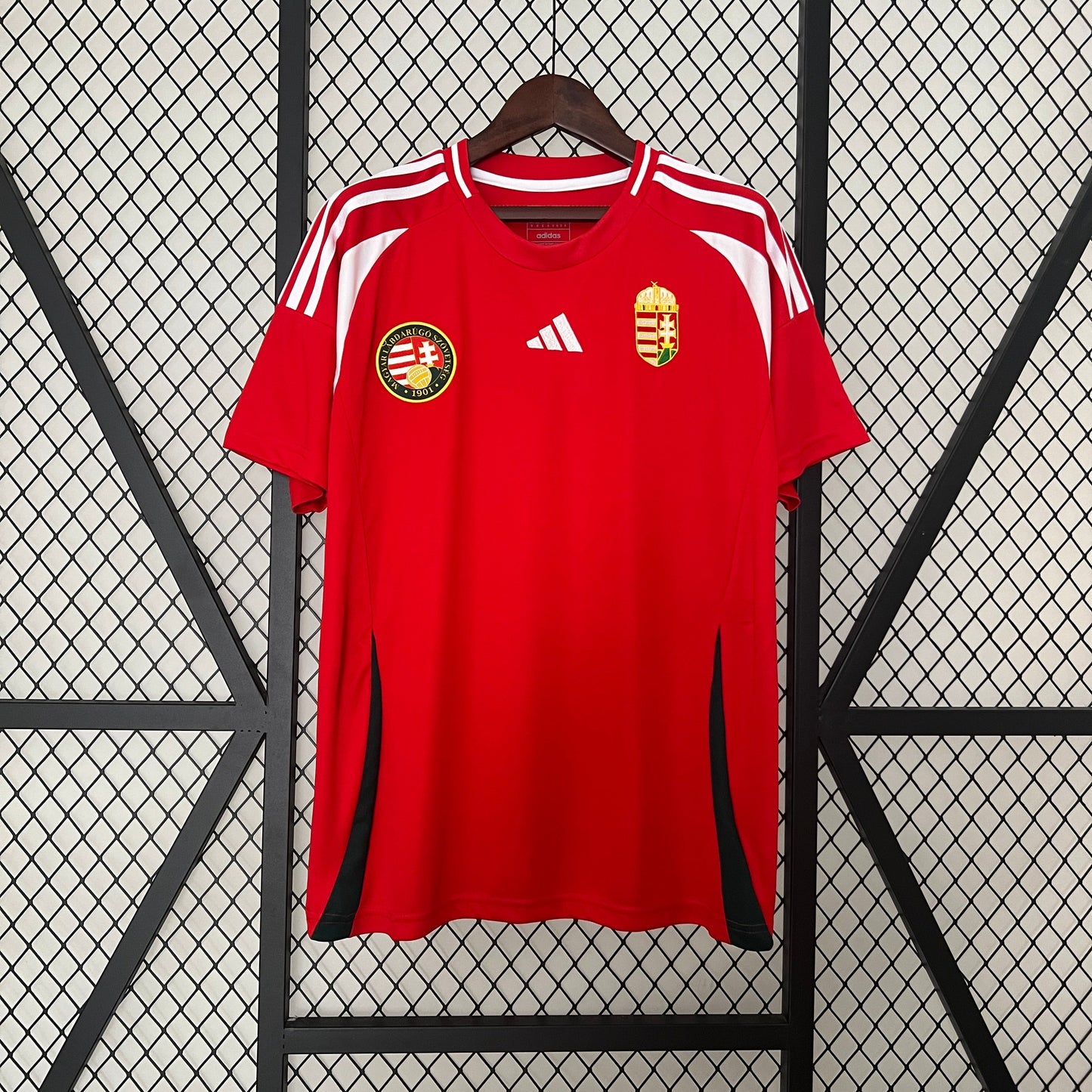 Hungary Dominik Szoboszlai 10 Home Soccer Jersey UEFA Euro 2024