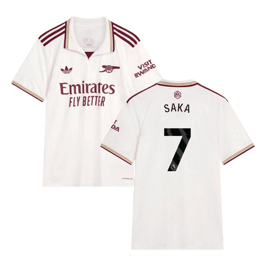 Arsenal Bukayo Saka 7 Third Soccer Jersey 2025-2026