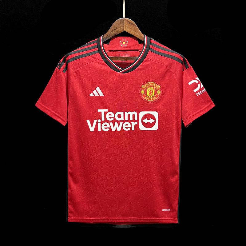 Manchester United Bruno Fernandes 8 Home Soccer Jersey 2023/24