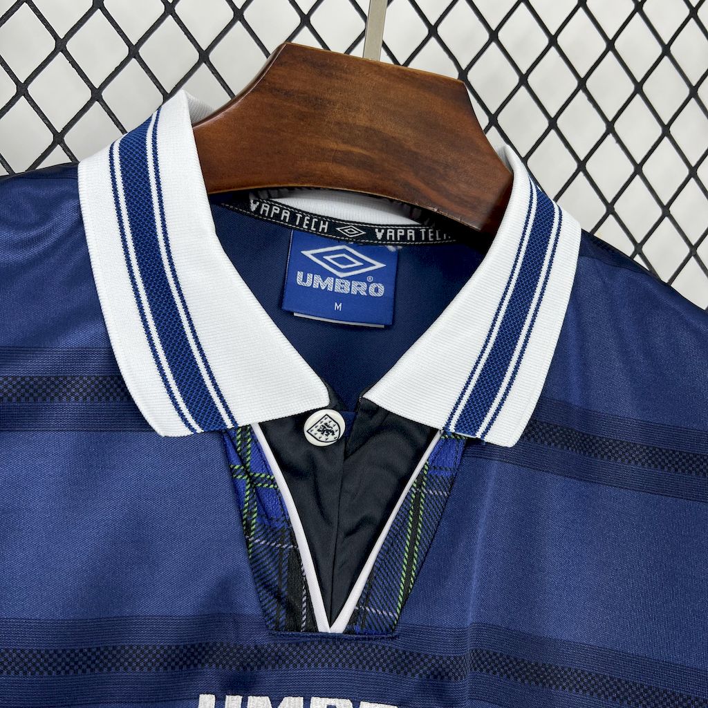 Scotland Retro Home Soccer Jersey 1998-2000
