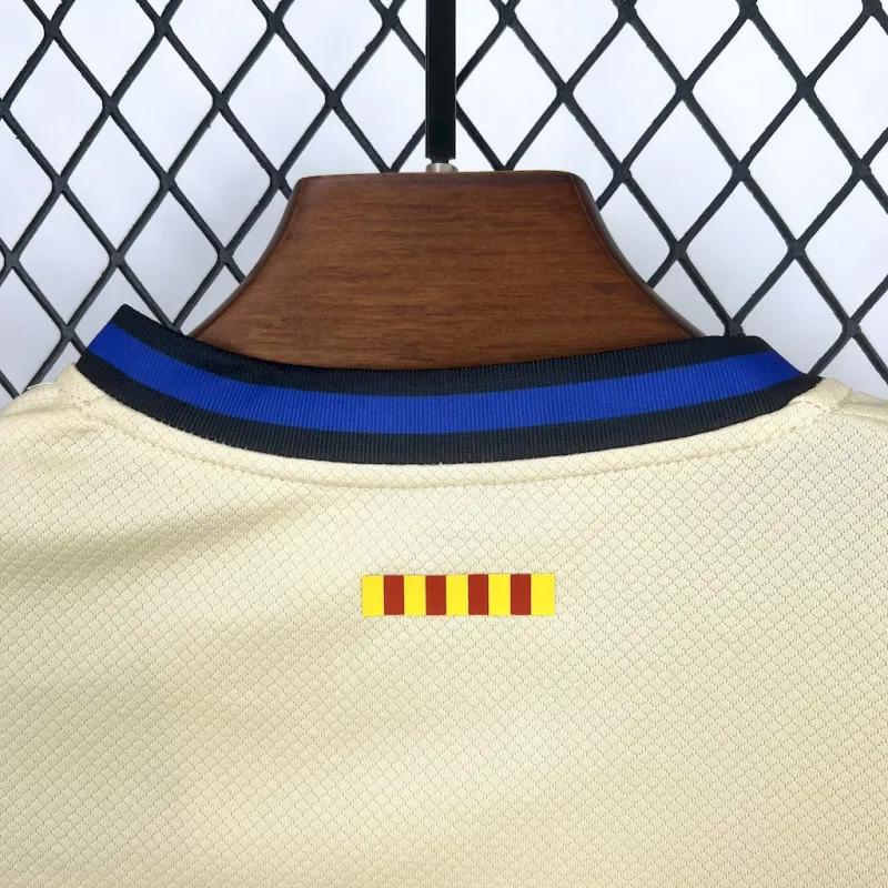 FC Barcelona Lamine Yamal 10 Kids Away Soccer Jersey 2025-2026