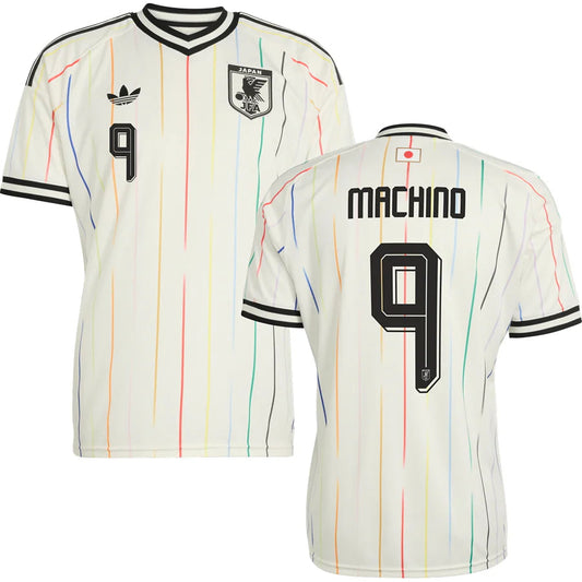 Japan Shuto Machino 9 Away Soccer Jersey World Cup 2026