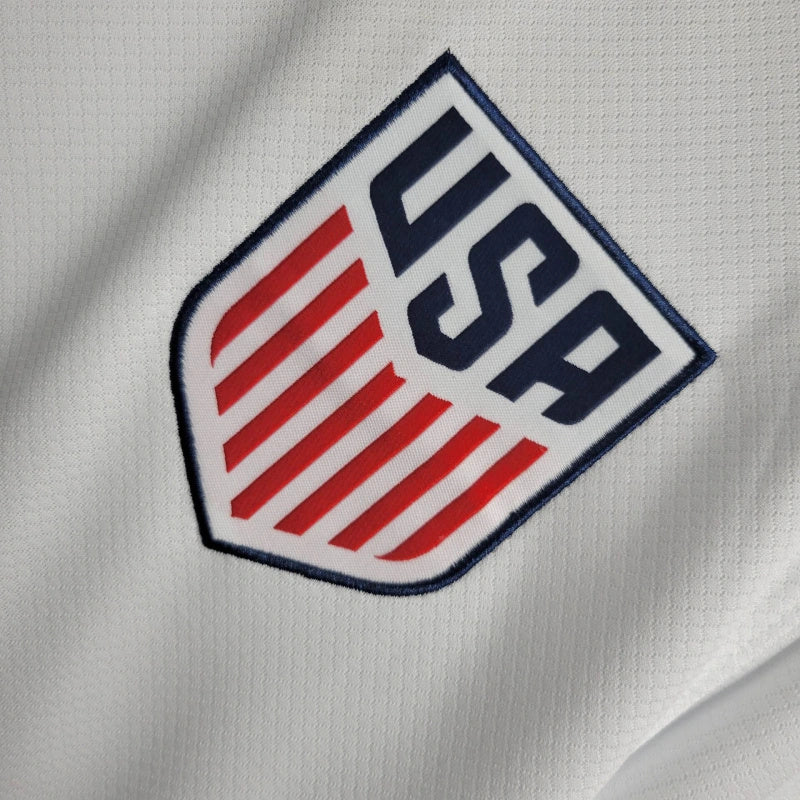 USA Christian Pulisic 10 Home Soccer Jersey 2024/25