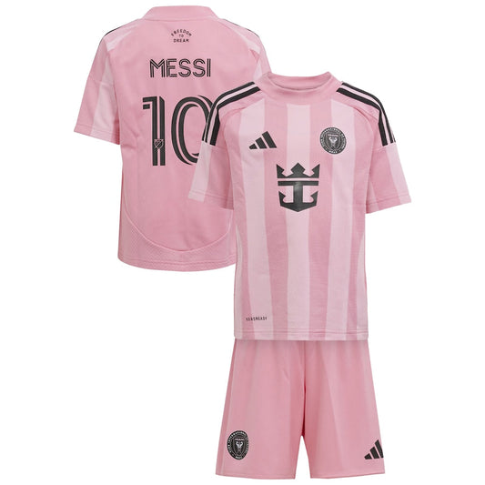 Inter Miami Lionel Messi 10 Kids Home Soccer Jersey 2025-2026