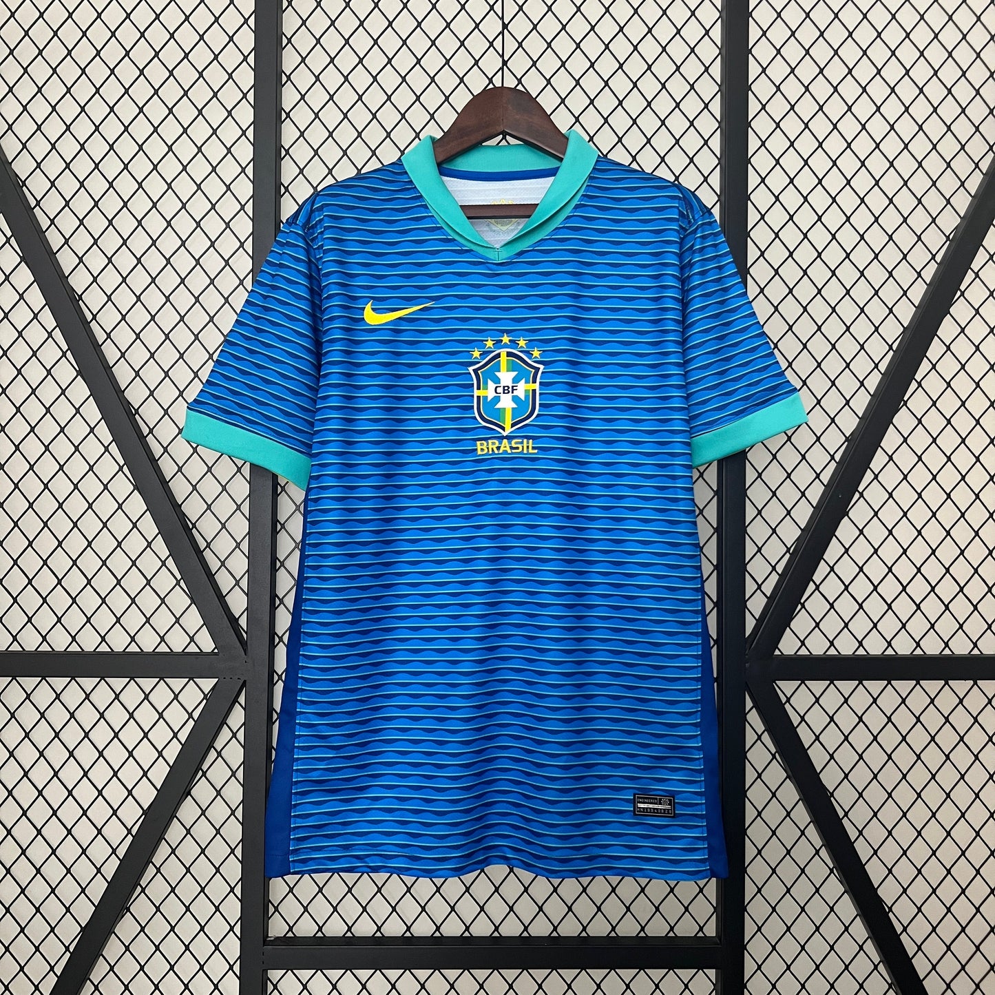 Brazil Éder Militão 3 Away Soccer Jersey 2024/25
