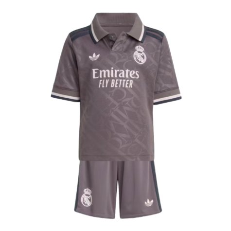 Real Madrid Federico Valverde 8 Third Kids Soccer Jersey 2024/25
