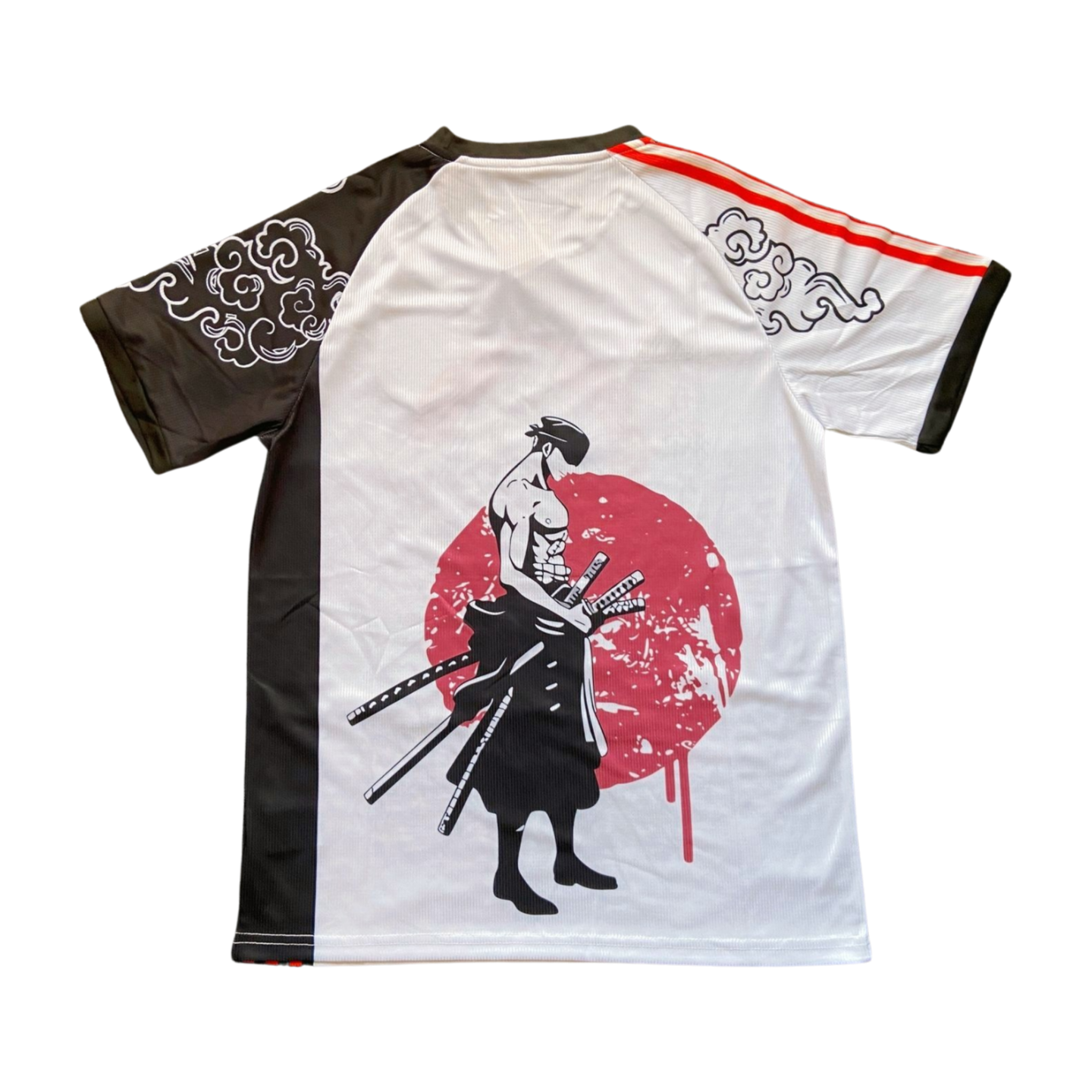 Japan One Piece Roronoa Zoro Special Edition Soccer Jersey 2024/25 - White Black