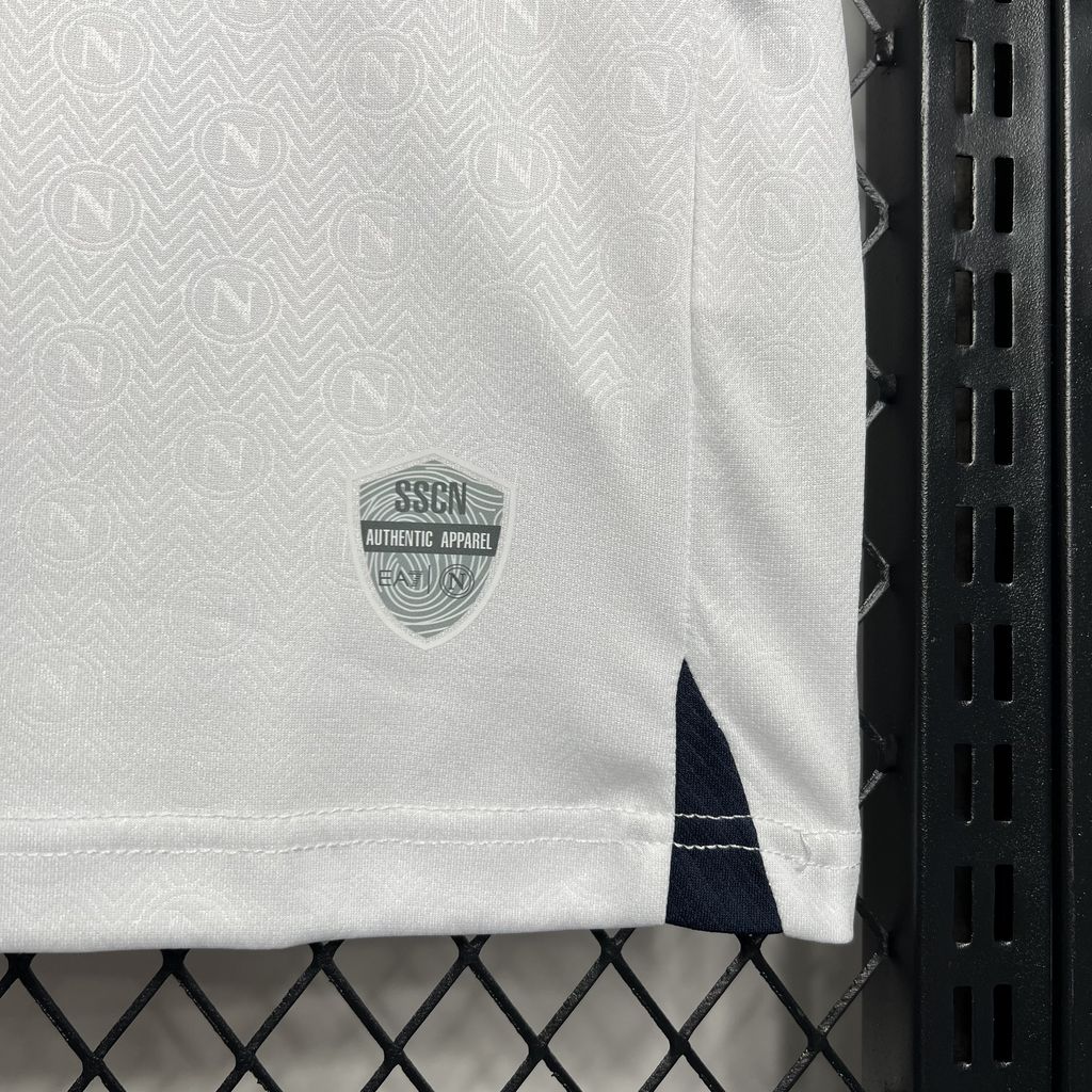 Napoli Khvicha Kvaratskhelia 77 Away Soccer Jersey 2024/25