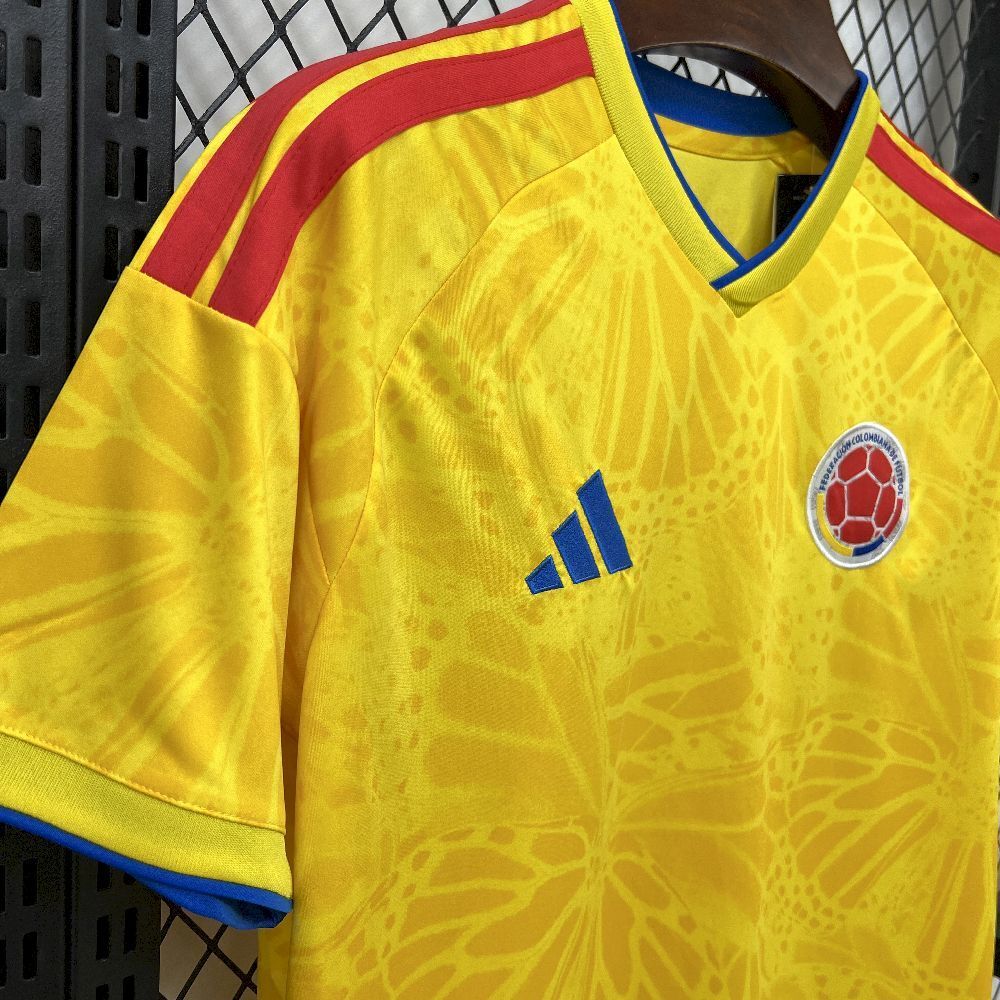 Colombia Yerry Mina 13 Home Soccer Jersey World Cup 2026