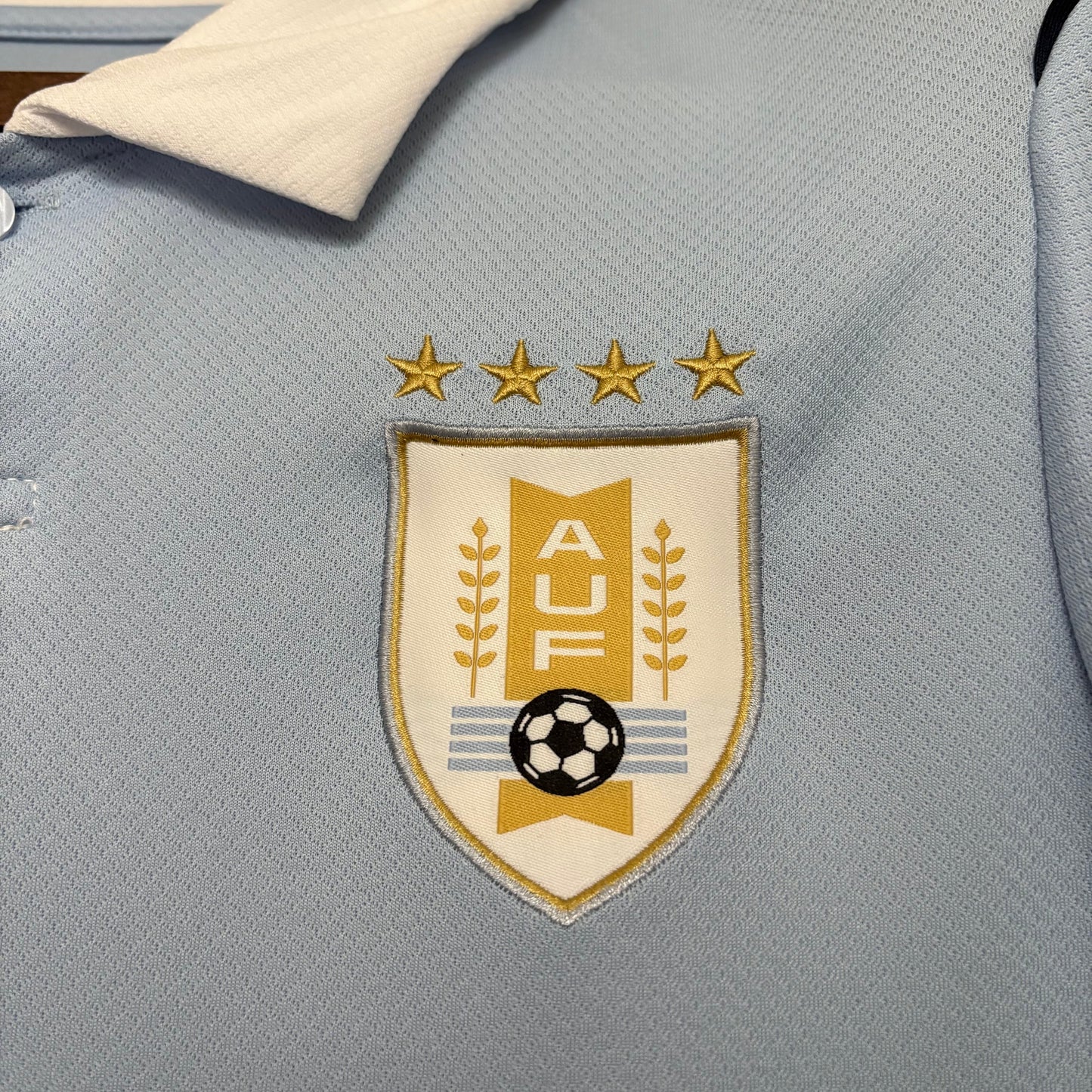 Uruguay Ronald Araújo 4 Home Soccer Jersey World Cup 2026