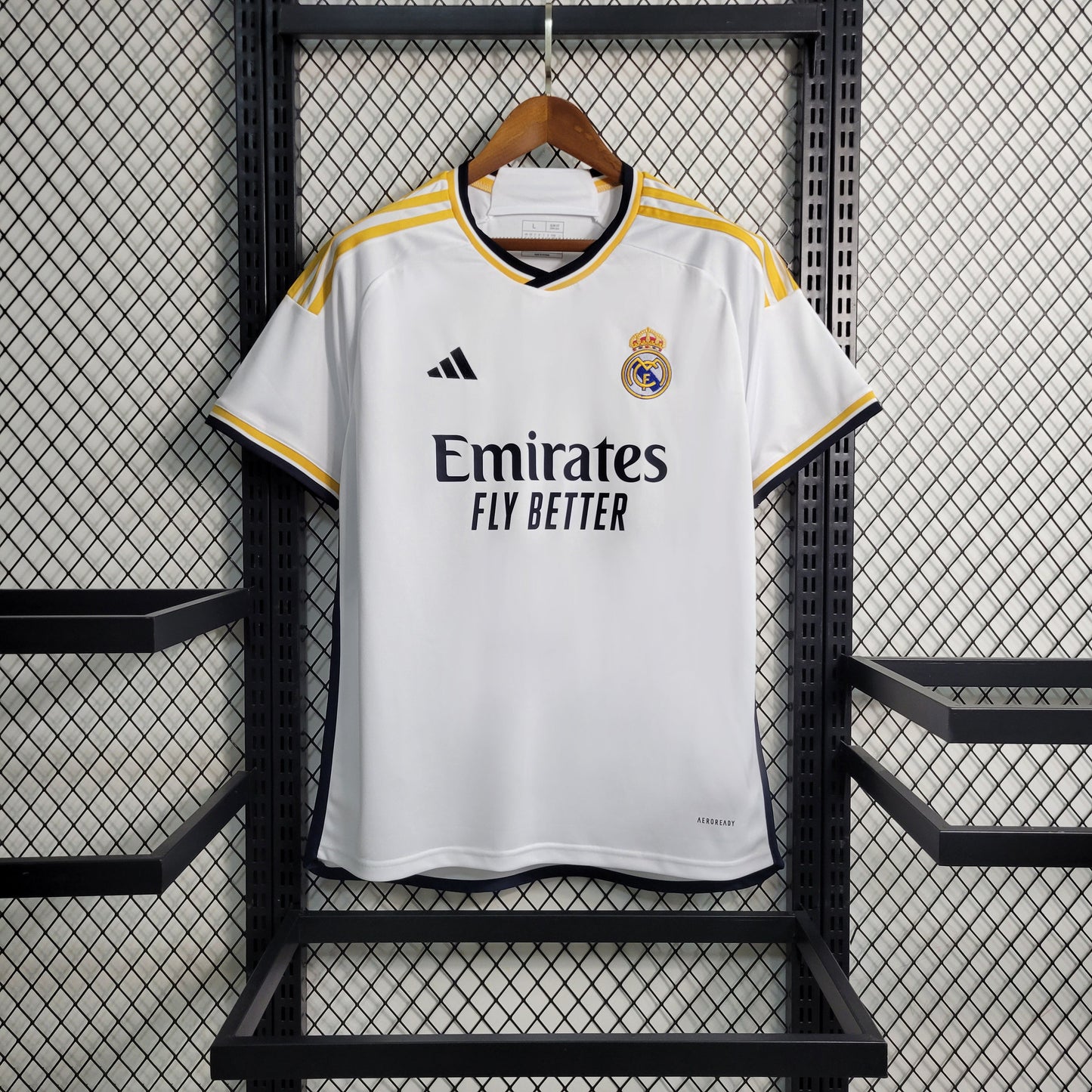 Real Madrid Kylian Mbappé 9 Home Soccer Jersey 2023/24