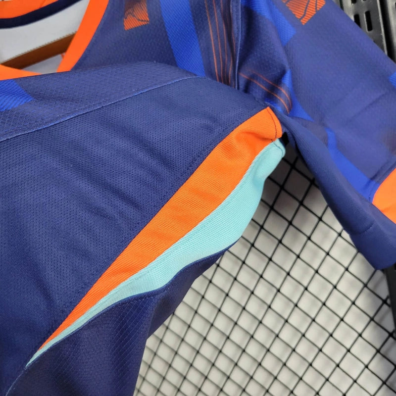 Netherlands Arjen Robben 11 Away Soccer Jersey Euro 2024